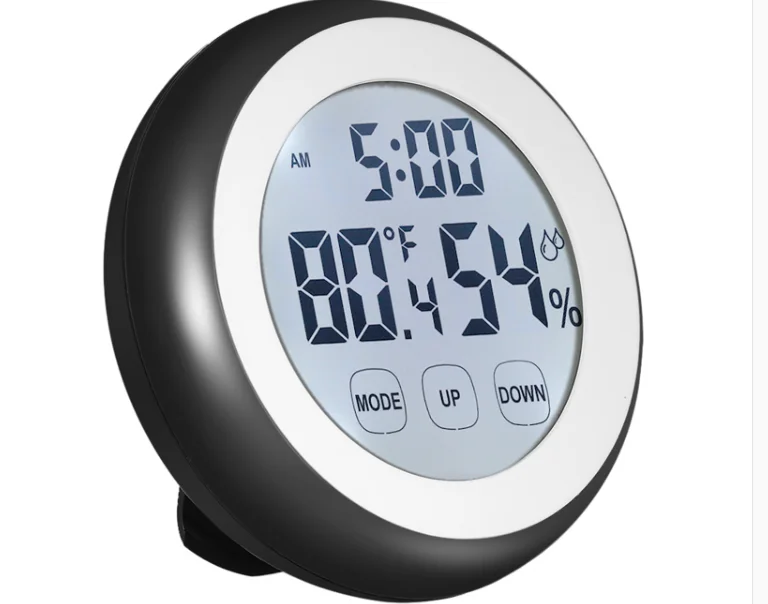 Digital LCD Backlight Thermometer Hygrometer Electronic Temperature Humidity Meter Weather Station Indoor Tester Time ClockL217
Digital LCD Backlight Thermometer Hygrometer Electronic Temperature Humidity Meter Weather Station Indoor Tester Time ClockL217