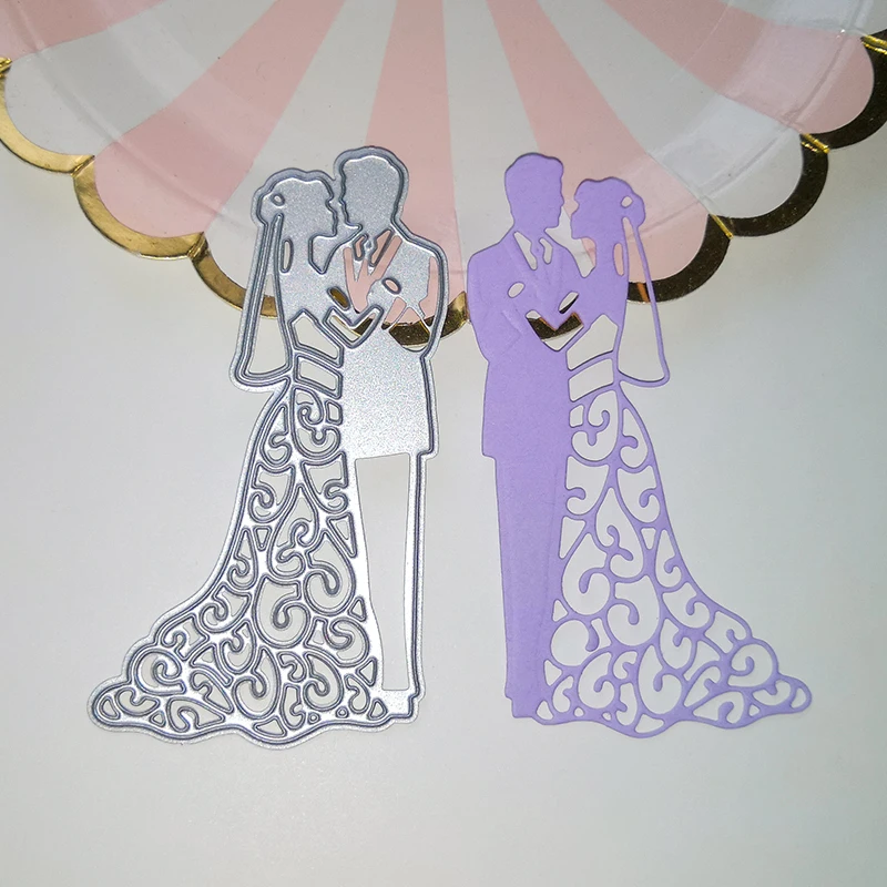 Lovers Die Cut Couple Metal Cutting Dies Scrapbooking Album Wedding Craft Dies for Card Making Decoration Embossing
Lovers Die Cut Couple Metal Cutting Dies Scrapbooking Album Wedding Craft Dies for Card Making Decoration Embossing