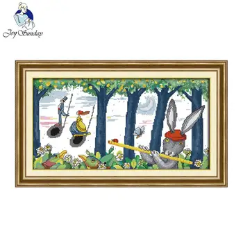 Joy Sunday Play a musical instrument Craft stitch painting Cross Stitch Kits For Embroidery Needlepoint Set
Joy Sunday Play a musical instrument Craft stitch painting Cross Stitch Kits For Embroidery Needlepoint Set