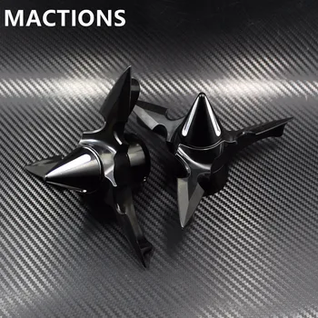 Black Front Axle Caps Cover Spun Blade Spinning For Harley Street Glide Touring Sportster 883 1200 Softail Road King Glides Dyna
Black Front Axle Caps Cover Spun Blade Spinning For Harley Street Glide Touring Sportster 883 1200 Softail Road King Glides Dyna