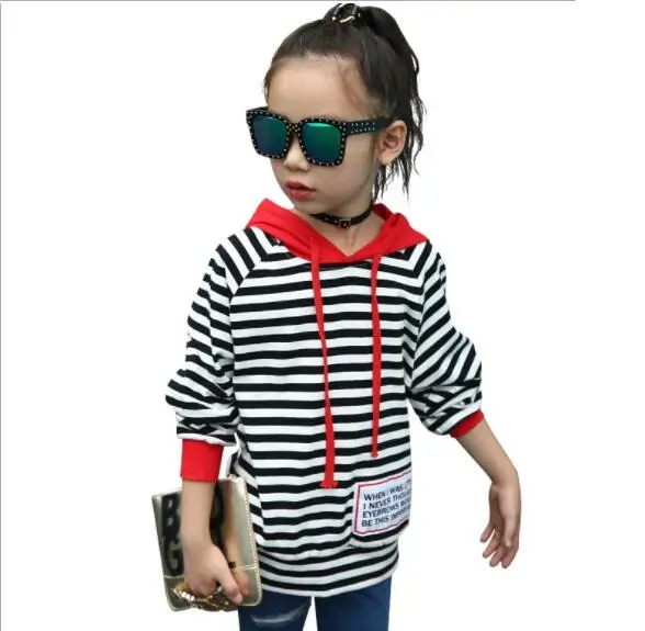 2023 Autumn Children's Clothes Girls Coats Casual Striped Thin Hooded Girl Pullover Coat For Girls Big Kids Sport Coats Tops
2023 Autumn Children's Clothes Girls Coats Casual Striped Thin Hooded Girl Pullover Coat For Girls Big Kids Sport Coats Tops