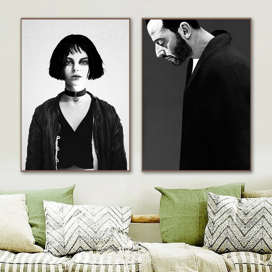 Jean Reno Natalie Portman Leon Movie Nordic Posters And Prints Wall Art Canvas Painting Wall Pictures For Living Room Home Decor
Jean Reno Natalie Portman Leon Movie Nordic Posters And Prints Wall Art Canvas Painting Wall Pictures For Living Room Home Decor