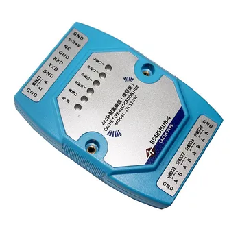 Photoelectric isolation of rs485hub with buffer type 485 hubs one out four bands 232 input support MODBUS
Photoelectric isolation of rs485hub with buffer type 485 hubs one out four bands 232 input support MODBUS