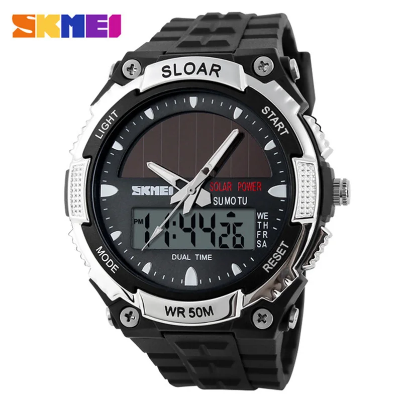 Luxury Outdoor Mens Watches SKMEI Waterproof Solar Power Digital Watch Fashion Men Clock Sports Wrist watches Relogio Masculino
Luxury Outdoor Mens Watches SKMEI Waterproof Solar Power Digital Watch Fashion Men Clock Sports Wrist watches Relogio Masculino