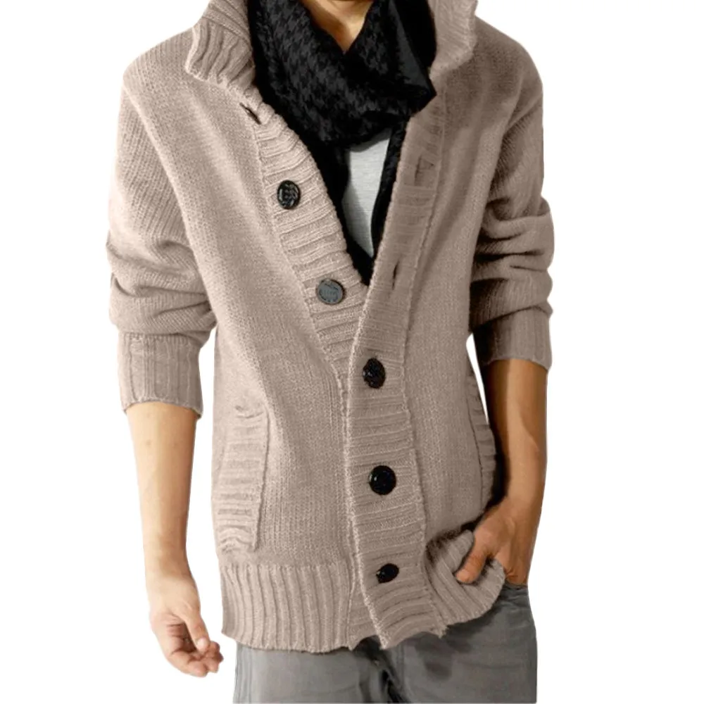 Autumn and winter men's solid color button long-sleeved men's sweater coat button pullover slim sweater sweater women's shirt
Autumn and winter men's solid color button long-sleeved men's sweater coat button pullover slim sweater sweater women's shirt