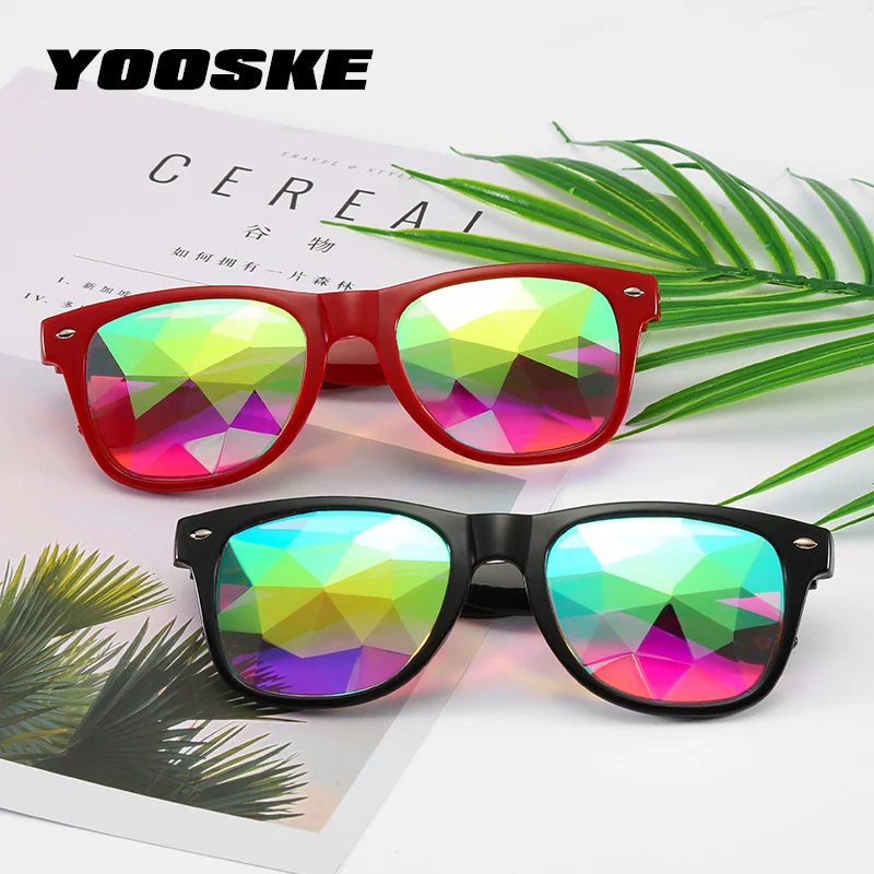 YOOSKE Party Kaleidoscope Glasses Women Men rave festival Sunglasses Holographic Round Glasses Retro Kaleidoscope Eyewear
YOOSKE Party Kaleidoscope Glasses Women Men rave festival Sunglasses Holographic Round Glasses Retro Kaleidoscope Eyewear