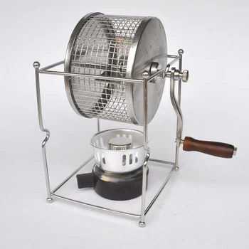 Handle coffee bean baked machine beans roasting machine manual beans roaster mini baking maker DIY small stainless steel rollers
Handle coffee bean baked machine beans roasting machine manual beans roaster mini baking maker DIY small stainless steel rollers