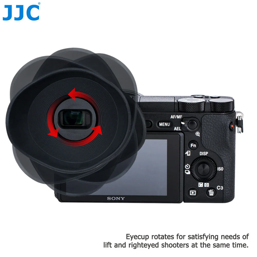 JJC Eye Cup Replaces Sony FDA-EP17 Soft Silicone Eyepiece Rubber Camera Eyecup Viewfinder For Sony A6500
JJC Eye Cup Replaces Sony FDA-EP17 Soft Silicone Eyepiece Rubber Camera Eyecup Viewfinder For Sony A6500