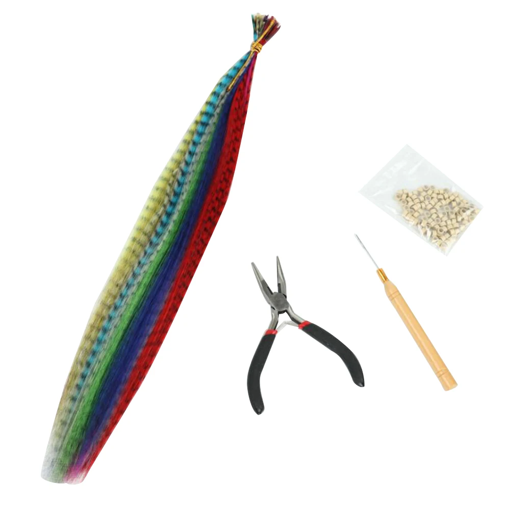 1 Set Hair Extensions Kit Mixed-color Premium Colorful Durable Hair Extensions Kit for Women Ladies Girls
1 Set Hair Extensions Kit Mixed-color Premium Colorful Durable Hair Extensions Kit for Women Ladies Girls