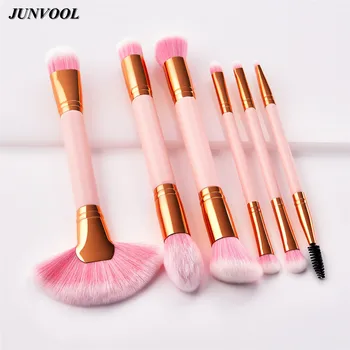6Pcs Pink Double Ended Eye Makeup Brush Fan Shape Powder Concealer Brushes Wooden Handle Eye Mascara Eyelash Cosmetic Comb Tools
6Pcs Pink Double Ended Eye Makeup Brush Fan Shape Powder Concealer Brushes Wooden Handle Eye Mascara Eyelash Cosmetic Comb Tools