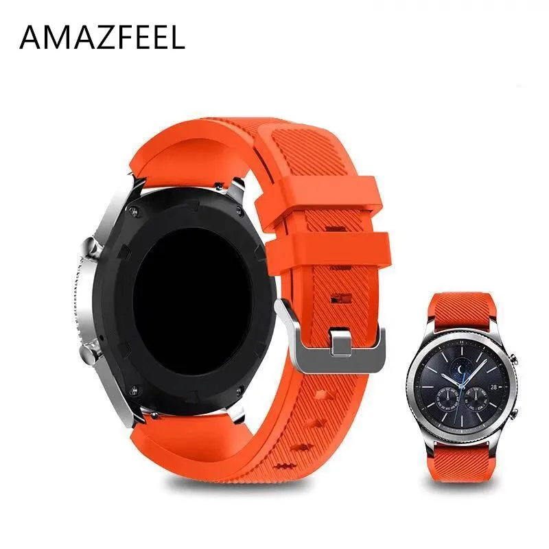 New Original Colorful 22mm Sillicone Bracelet for Huami Amazfit pace Comfy Washable band for Ticwatch Pro for Samsung Gear S3
New Original Colorful 22mm Sillicone Bracelet for Huami Amazfit pace Comfy Washable band for Ticwatch Pro for Samsung Gear S3