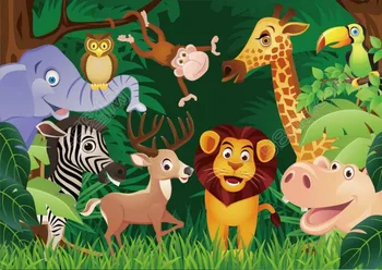 Elephant Blue Giraffe Zebra Animal jungle safari Tree green Grass Vinyl cloth Computer print children kids backdrops
Elephant Blue Giraffe Zebra Animal jungle safari Tree green Grass Vinyl cloth Computer print children kids backdrops