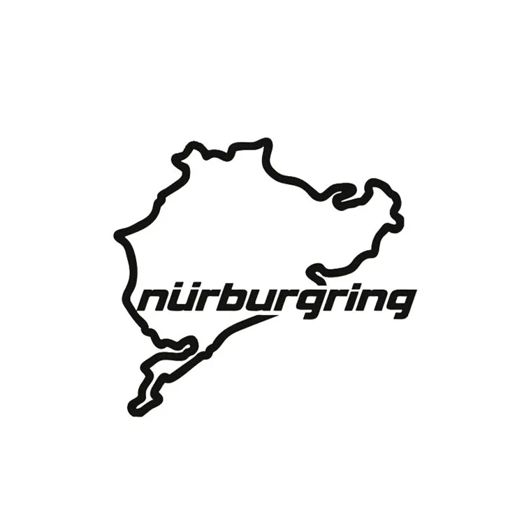 JL 14cm*12.5cm Personality Car Stickers Racing Road Racing Nurburgring Creative Fashion Window Vinyl Decals
JL 14cm*12.5cm Personality Car Stickers Racing Road Racing Nurburgring Creative Fashion Window Vinyl Decals