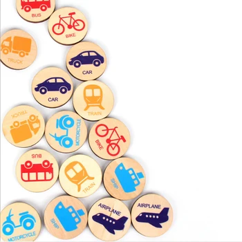 Wooden Puzzle Toys Kids Memory Match Game Stacks Animals Buildings Numerals Vehicles Pattern Chess Sort Educational Toys
Wooden Puzzle Toys Kids Memory Match Game Stacks Animals Buildings Numerals Vehicles Pattern Chess Sort Educational Toys