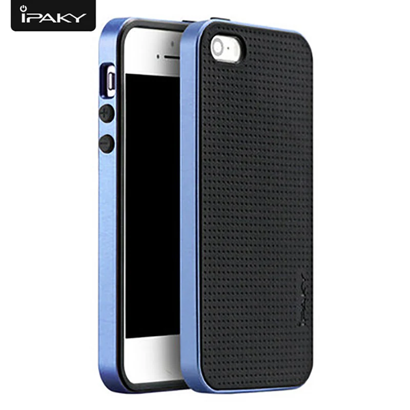 IPAKY Phone Case Shockproof PC Plastic Frame+Silicone Cover On For iphone 5S/5 S/SE/5se 8/16 GB Protective Smartphone Cases
IPAKY Phone Case Shockproof PC Plastic Frame+Silicone Cover On For iphone 5S/5 S/SE/5se 8/16 GB Protective Smartphone Cases
