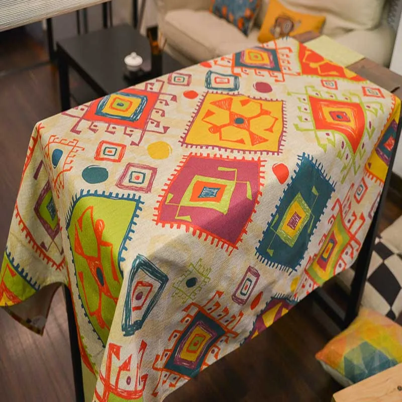 Cartoon Graffiti Cotton Linen Table Thick Pound Tablecloth Living Room Cloth Cover Tablecloth Children's Room Garden 5
Cartoon Graffiti Cotton Linen Table Thick Pound Tablecloth Living Room Cloth Cover Tablecloth Children's Room Garden 5