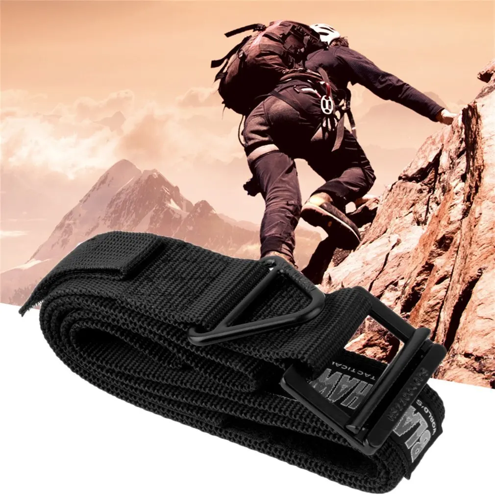 Nylon and Metal Adjustable Survival Tactical Belt Emergency Rescue Rigger Militaria CQB for Field Operations, Riding, Hunting
Nylon and Metal Adjustable Survival Tactical Belt Emergency Rescue Rigger Militaria CQB for Field Operations, Riding, Hunting