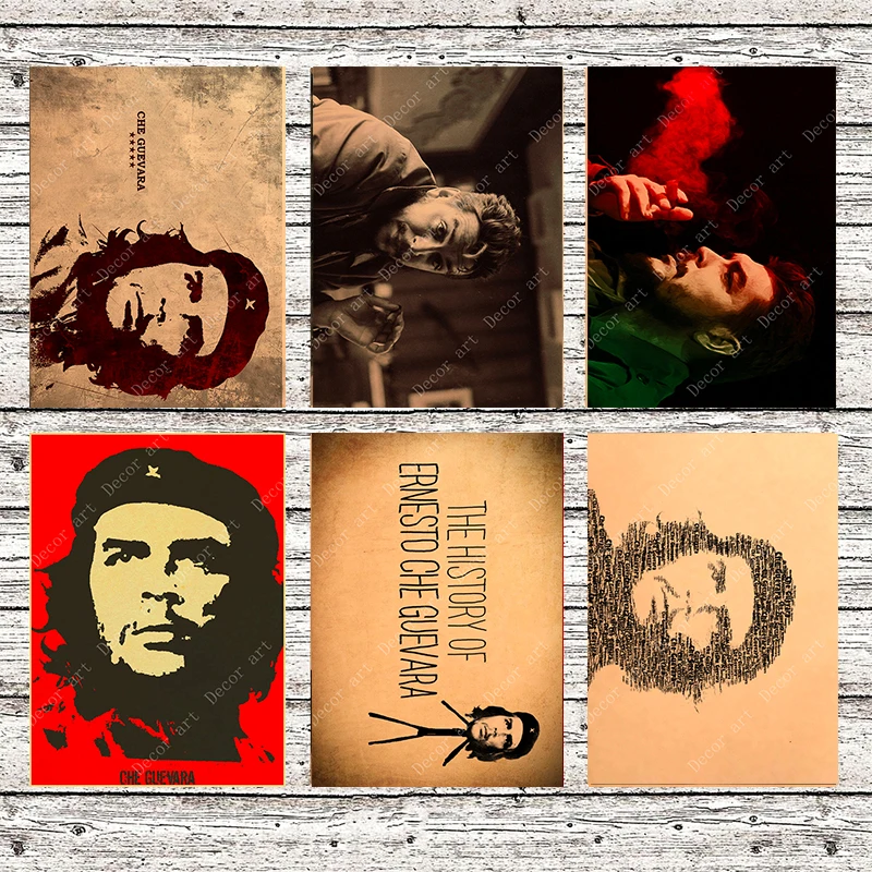 Cuban Revolution Leader Che Guevara Canvas Painting Vintage Wall Pictures Kraft Poster Coated Wall Stickers Home Decoration Gift
Cuban Revolution Leader Che Guevara Canvas Painting Vintage Wall Pictures Kraft Poster Coated Wall Stickers Home Decoration Gift