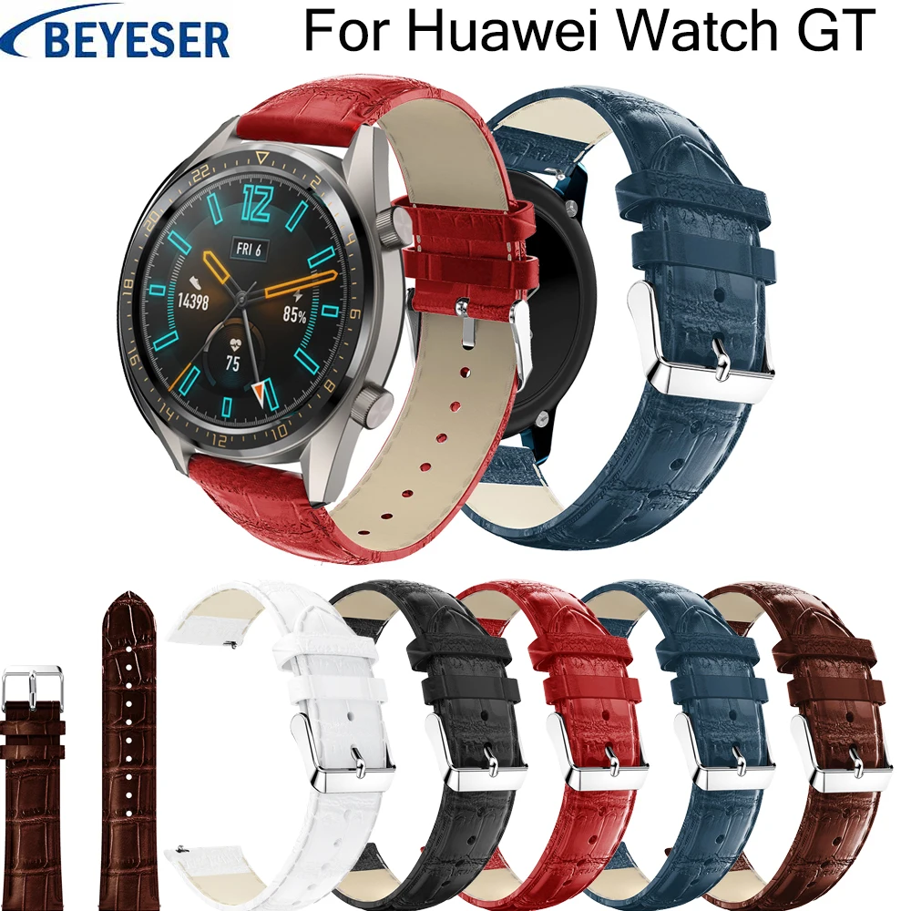 Leather Watchband for Huawei Watch GT / For Samsung galaxy watch 46mm Band replacement watch strap Wrist Belt Bracelet watchbelt
Leather Watchband for Huawei Watch GT / For Samsung galaxy watch 46mm Band replacement watch strap Wrist Belt Bracelet watchbelt