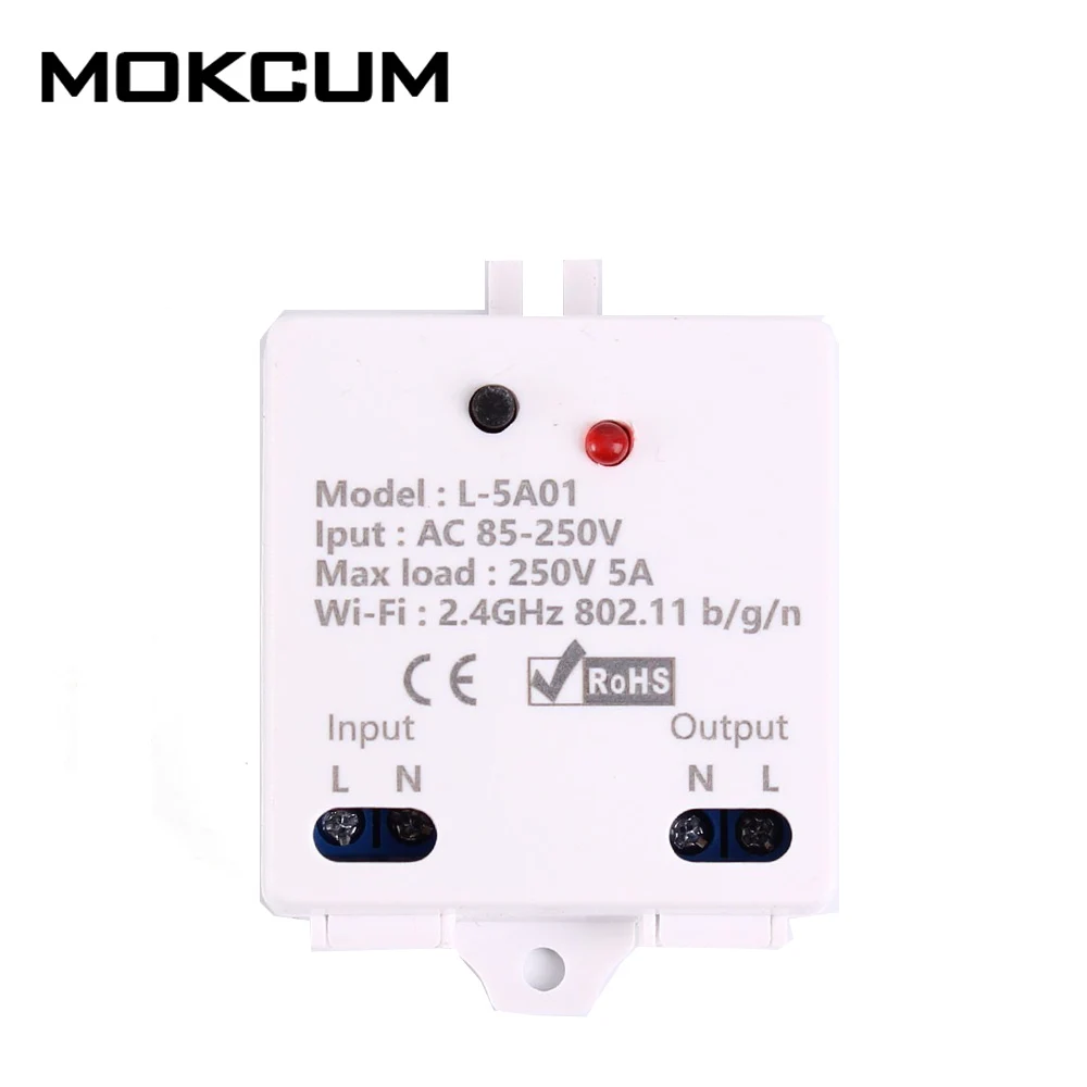 2.4G IoT Controller Wireless WIFI Intelligent Control Switch 5A Relay Module AC 85V-265V Phone Remote Control Smart Switch
2.4G IoT Controller Wireless WIFI Intelligent Control Switch 5A Relay Module AC 85V-265V Phone Remote Control Smart Switch