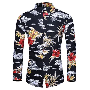 2019 men shirt streetwear shirt hawaiian shirt Fashion Hawaiian Style Leisure Printing Long-sleeved Tops Blouse free shipping D4
2019 men shirt streetwear shirt hawaiian shirt Fashion Hawaiian Style Leisure Printing Long-sleeved Tops Blouse free shipping D4
