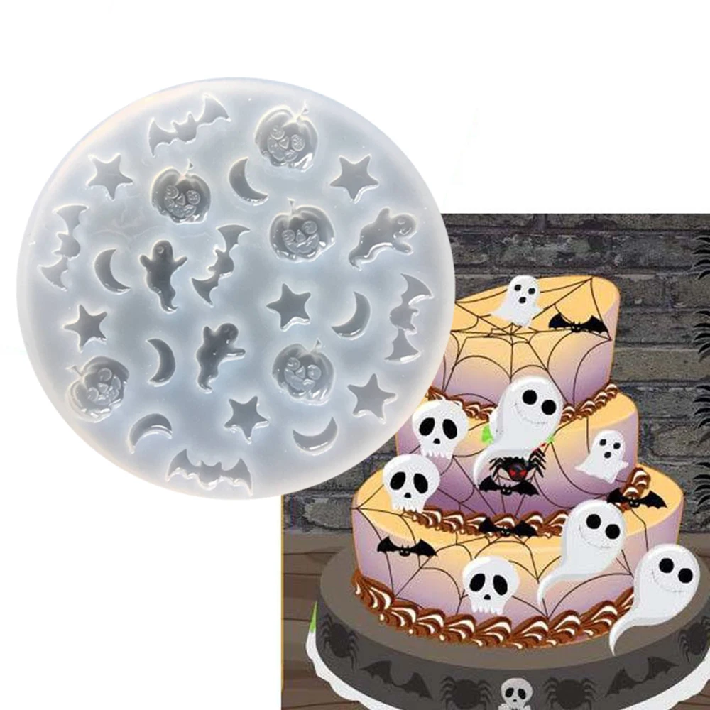 New Halloween bat pumpkin silicone mold fondant Cupcake Chocolate Wedding Cake Decorating Tools Mold Baking Moulds Soap Mold
New Halloween bat pumpkin silicone mold fondant Cupcake Chocolate Wedding Cake Decorating Tools Mold Baking Moulds Soap Mold