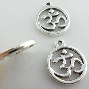 200pcs Ohm Om Yoga Round Charms Crafts Pendants 18x21mm Tibetan Silver Jewelry Making
200pcs Ohm Om Yoga Round Charms Crafts Pendants 18x21mm Tibetan Silver Jewelry Making