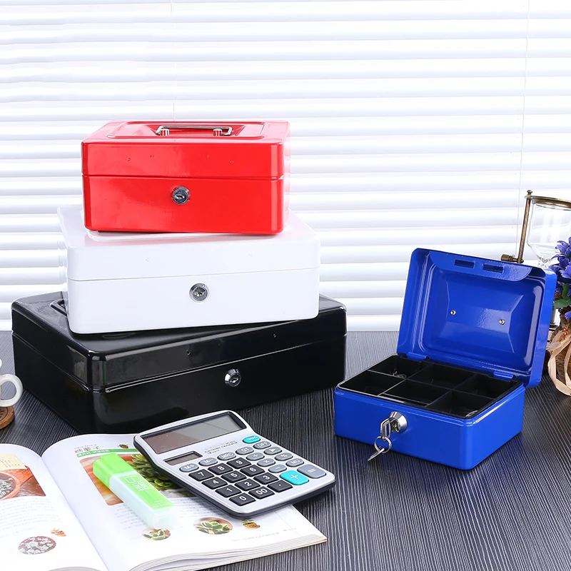 Metal Safe Storage Box with Key Money Box Piggy Bank Case Jewelry Storage Locker Secret Savings Box
Metal Safe Storage Box with Key Money Box Piggy Bank Case Jewelry Storage Locker Secret Savings Box