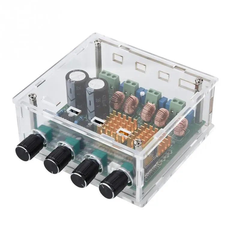 Bluetooth Amplifier Module DC 22-26V 100W Digital 2.1 Class D Bluetooth 4.0 HIFI Power Amplifier Board Super Bass With Case
Bluetooth Amplifier Module DC 22-26V 100W Digital 2.1 Class D Bluetooth 4.0 HIFI Power Amplifier Board Super Bass With Case