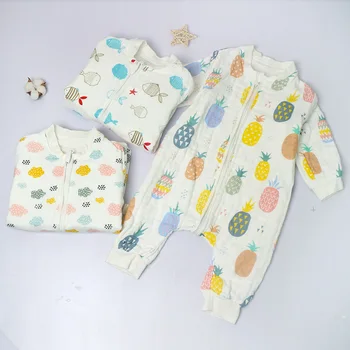 Baby Sleeping Bag 6-layer Gauze Split Leg Sleeping Bag Baby Anti-kick Sleeping Bag Air-conditioner Room Home Clothing Swaddling
Baby Sleeping Bag 6-layer Gauze Split Leg Sleeping Bag Baby Anti-kick Sleeping Bag Air-conditioner Room Home Clothing Swaddling