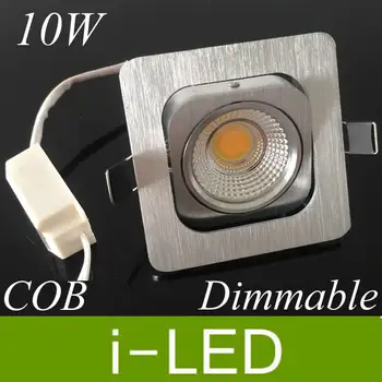 Brush Silver Dimmable 10w Led Cob Downlights 800lm Led Fixture Ceiling Light lamp lighting AC85-265V 12V UL CE Warm Cold White
Brush Silver Dimmable 10w Led Cob Downlights 800lm Led Fixture Ceiling Light lamp lighting AC85-265V 12V UL CE Warm Cold White