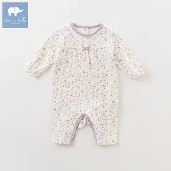 DB6048 dave bella autumn new born baby cotton romper infant clothes girls print cute romper toddler baby 1 piece 
DB6048 dave bella autumn new born baby cotton romper infant clothes girls print cute romper toddler baby 1 piece
