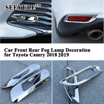 SEEYULE Stylish Car Front Rear Fog Lamp Decoration Frame Trim Cover Sticker Styling Car Accessories for Toyota Camry 2018 2019 
SEEYULE Stylish Car Front Rear Fog Lamp Decoration Frame Trim Cover Sticker Styling Car Accessories for Toyota Camry 2018 2019