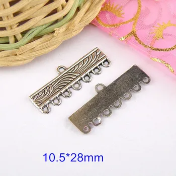 80 pcs Vintage Tibetan Silver Jewelry Connectors 10.5*28mm, 1 to 7 loop Connectors For Earrings Making
80 pcs Vintage Tibetan Silver Jewelry Connectors 10.5*28mm, 1 to 7 loop Connectors For Earrings Making