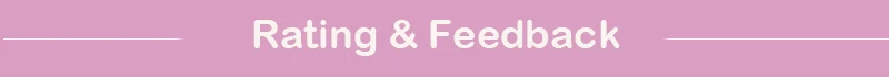 Rating & Feedback
