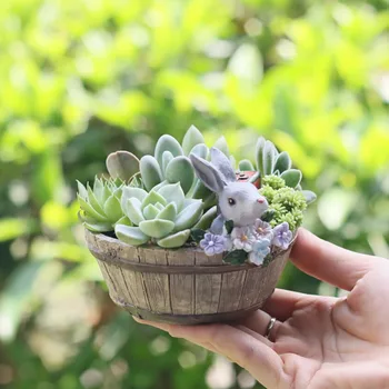 Flower Pot Box Flower Pot Gray Bunny Bonsai Succulent Plant Bed DIY Home Yard Maceta Flotante
Flower Pot Box Flower Pot Gray Bunny Bonsai Succulent Plant Bed DIY Home Yard Maceta Flotante