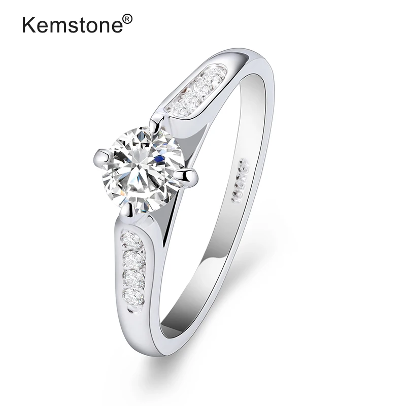 Kemstone Exquisite Copper Alloy Rose Gold/Sliver Color AAA Cubic Zirconia Women Ring Fashion Jewelry Present
Kemstone Exquisite Copper Alloy Rose Gold/Sliver Color AAA Cubic Zirconia Women Ring Fashion Jewelry Present