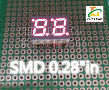 SMD digital tube 0.28 inches 2 Bit smd Digital Tube red 7 Segment LED Display Plastic Metal Common anode
SMD digital tube 0.28 inches 2 Bit smd Digital Tube red 7 Segment LED Display Plastic Metal Common anode
