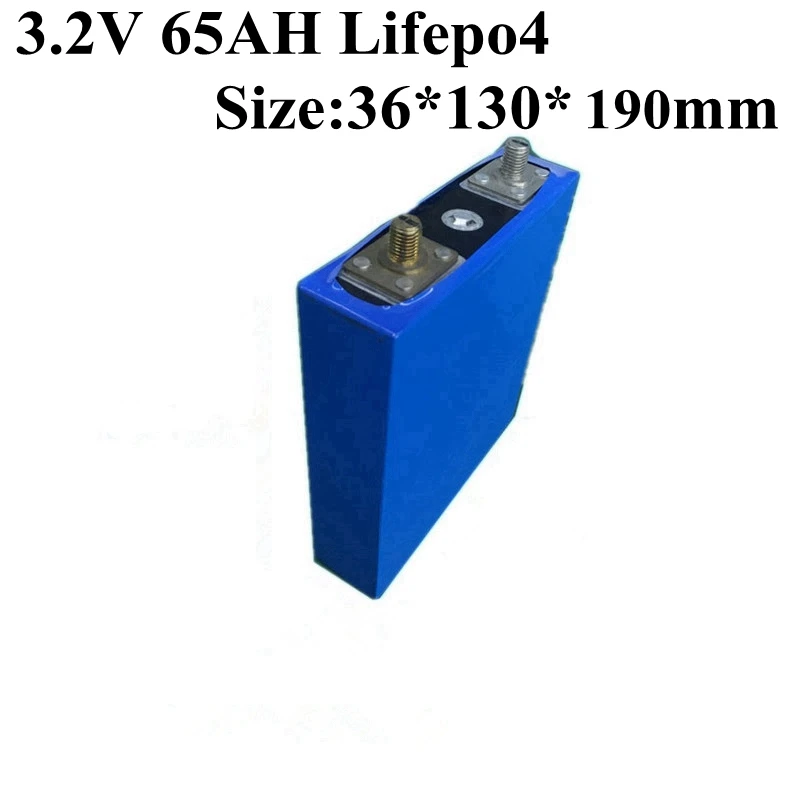 2pcs Large 3.2v Lifepo4 65ah High Power Cell 100A Discharge 3C 50Ah for Electric Vehicles EV Pack Diy Storage Solar System Coach
2pcs Large 3.2v Lifepo4 65ah High Power Cell 100A Discharge 3C 50Ah for Electric Vehicles EV Pack Diy Storage Solar System Coach