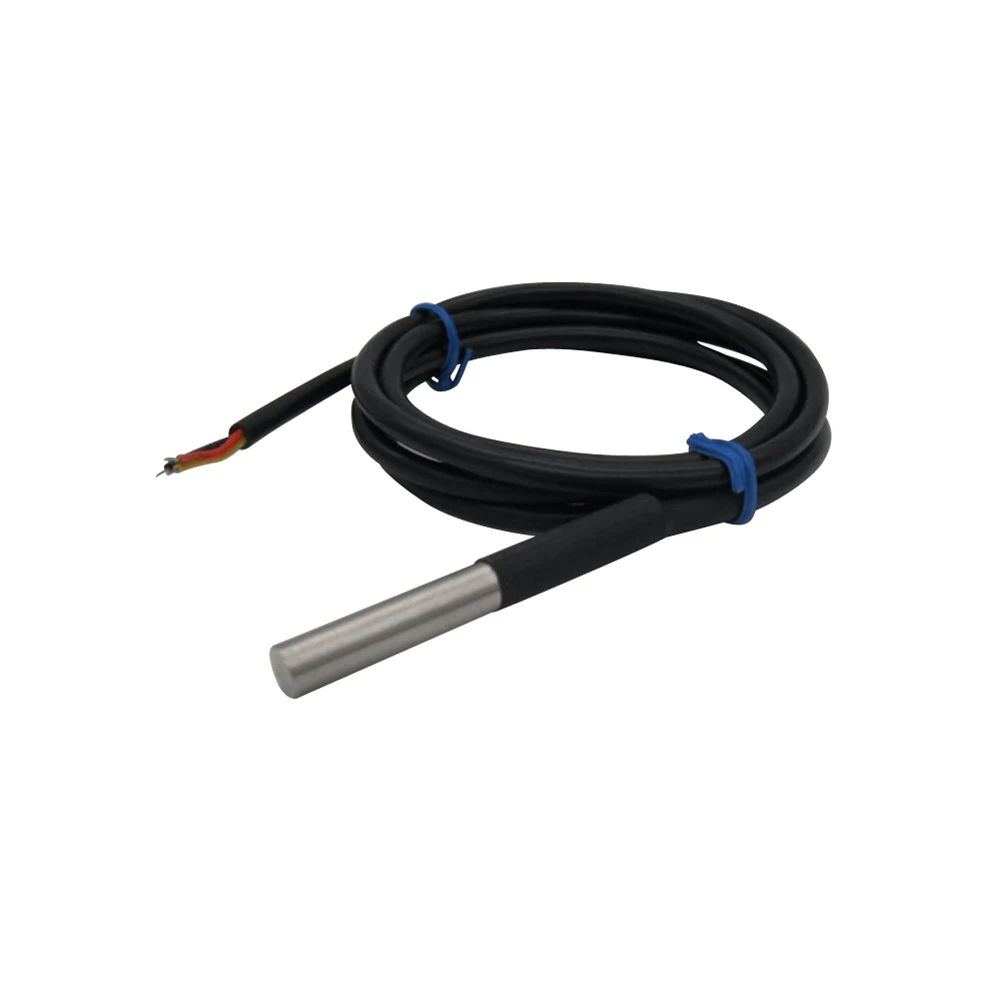 3PCS DS1820 Stainless steel package Waterproof DS18b20 temperature probe temperature sensor switch 18B20 For Arduino
3PCS DS1820 Stainless steel package Waterproof DS18b20 temperature probe temperature sensor switch 18B20 For Arduino