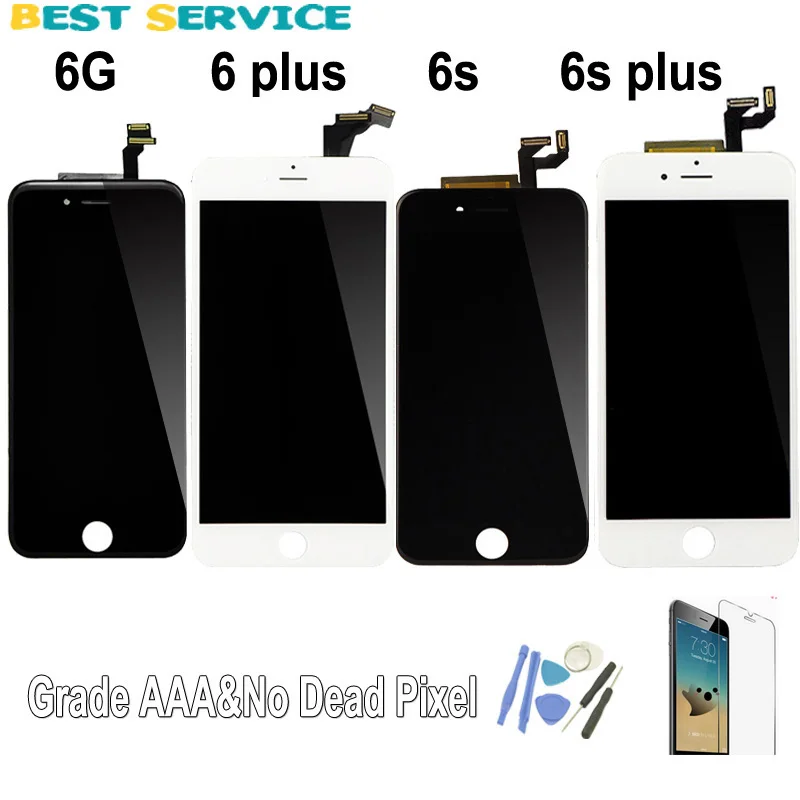ЖК-дисплей и сенсорный датчик в сборе для iPhone 6 6s plus 7 | Мобильные телефоны