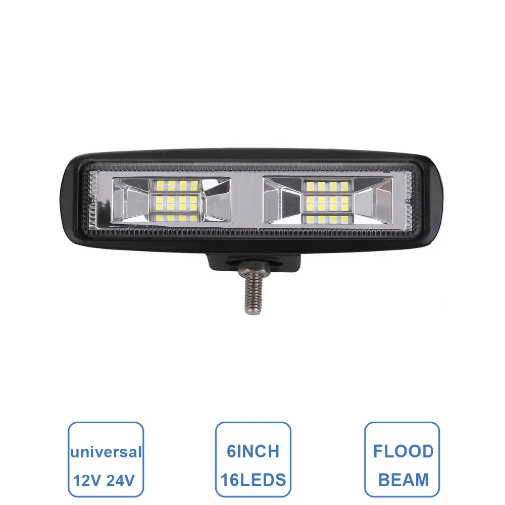 6INCH LED WORK LIGHT FLOOD BEAM MOTORCYCLE CAR SUV 4X4 4WD ATV DRL ADDITIONAL EXTERIOR DRIVING LAMP AUXILIARY INDICATOR 12V 24V
6INCH LED WORK LIGHT FLOOD BEAM MOTORCYCLE CAR SUV 4X4 4WD ATV DRL ADDITIONAL EXTERIOR DRIVING LAMP AUXILIARY INDICATOR 12V 24V