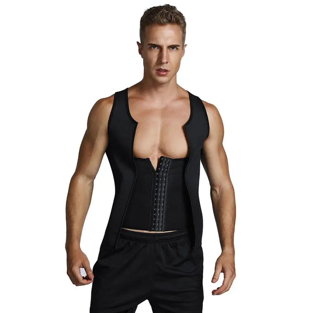 Men's SportsCorset with Buckle + Zipper Double-layer Pressure Men Slimming Waist Body Shaper Men's Corset Underwear B180117
Men's SportsCorset with Buckle + Zipper Double-layer Pressure Men Slimming Waist Body Shaper Men's Corset Underwear B180117