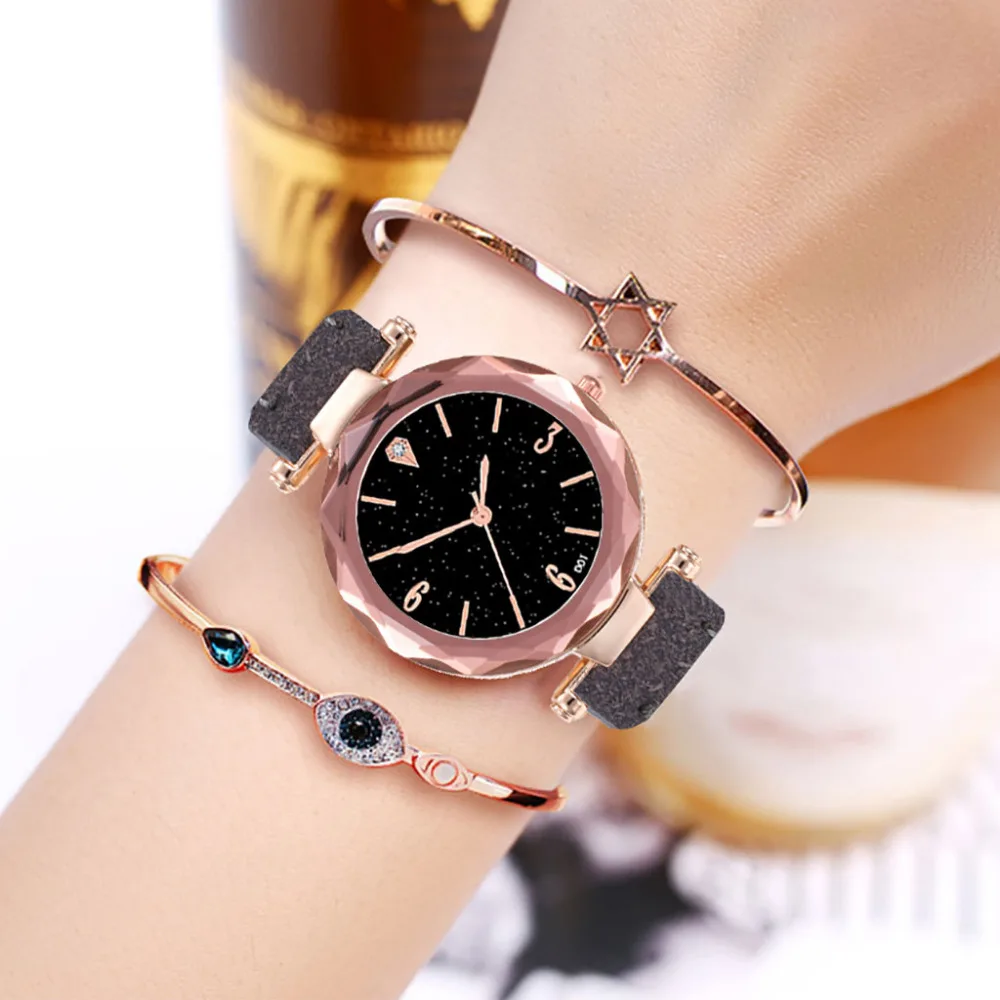 New Arrival Fashion Women Leather Casual Watch Luxury Analog Quartz Starry Sky Wristwatch Clock reloj mujer bayan saatleri *Y
New Arrival Fashion Women Leather Casual Watch Luxury Analog Quartz Starry Sky Wristwatch Clock reloj mujer bayan saatleri *Y