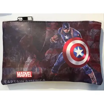 Marvel Comics Captain America Pen Pencil Bag Purse Men Women Leather Wallet Stationery Supply Rectangle Zipper Pen Wallets 5*8"
Marvel Comics Captain America Pen Pencil Bag Purse Men Women Leather Wallet Stationery Supply Rectangle Zipper Pen Wallets 5*8"