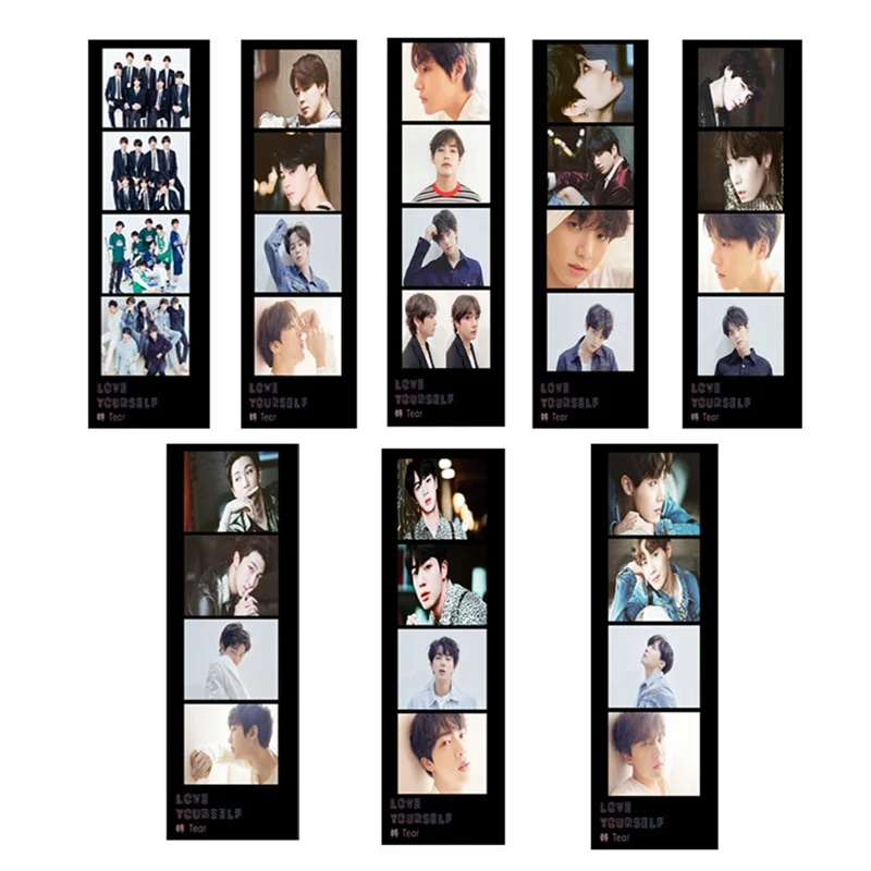 1pcs BTS Bangtan Boys Bookmarks Ablum LOVE YOURSELF LOMO Cards K-POP Message Card Bookmark
1pcs BTS Bangtan Boys Bookmarks Ablum LOVE YOURSELF LOMO Cards K-POP Message Card Bookmark