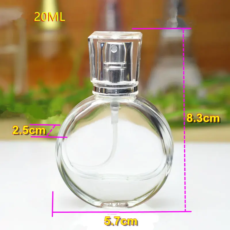 1PC 20ml Glass Perfume Bottle Perfume Spray Bottle Clear Cosmetic Bottles Empty Parfum Packaging Bottle
1PC 20ml Glass Perfume Bottle Perfume Spray Bottle Clear Cosmetic Bottles Empty Parfum Packaging Bottle