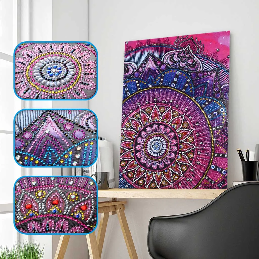 5D DIY Diamond Painting Special Shaped Flower Handicraft Needlework Picture of Rhinestones Diamond Embroidery Mandala Gift
5D DIY Diamond Painting Special Shaped Flower Handicraft Needlework Picture of Rhinestones Diamond Embroidery Mandala Gift