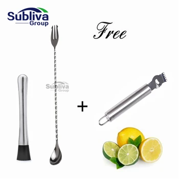 Stainless Steel Cocktail Muddler and Mixing Spoon Make Flavour Bursting +Lemon Zester Grater
Stainless Steel Cocktail Muddler and Mixing Spoon Make Flavour Bursting +Lemon Zester Grater