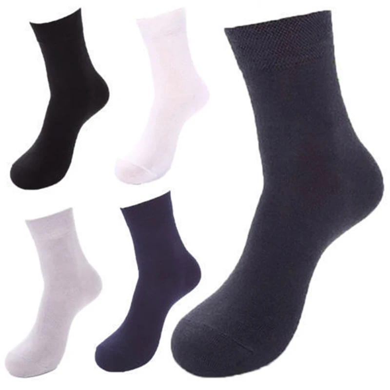 2019 New style 1pair/10pair Men's Long Socks With Print White Black Grey Spring Autumn Soft Warm Socks Men Solid Sock Meias
2019 New style 1pair/10pair Men's Long Socks With Print White Black Grey Spring Autumn Soft Warm Socks Men Solid Sock Meias